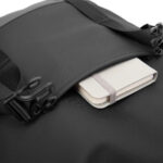 Mochila Kolke Explorer Multifuncional Tela Impermeable Viaje Escolar Notebook Negro Liso - Image 3