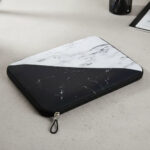 Funda Protectora Transporte Para Notebook 15,6 Pulgadas  Blanco Y Negro - Image 2