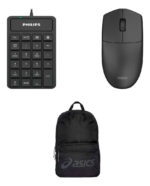 Mochila Deportiva Asics Bolsillo Porta Notebook Premium Negro Lisa