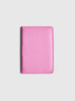 Porta Pasaporte Organizador De Viaje Compacto Moderno Rosa Liso