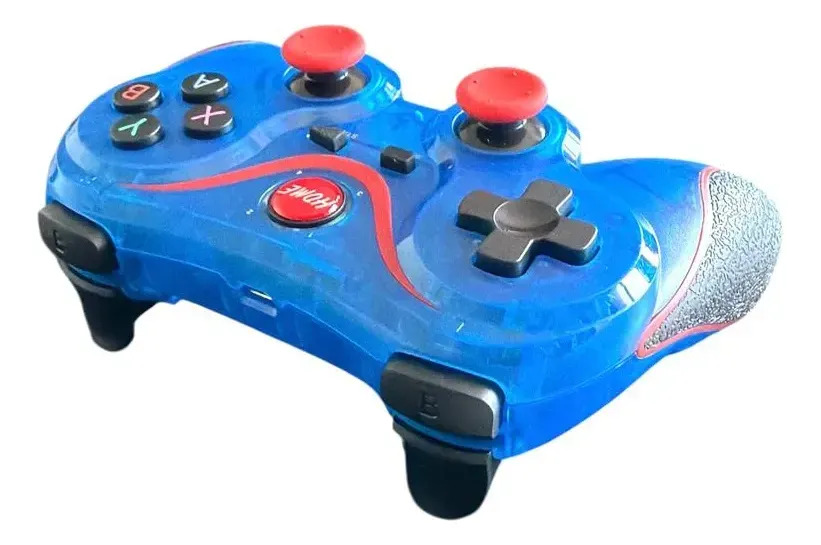 D_NQ_NP_698036-MLA110943778328_052026-F.jpg Joystick Inalambrico Bluetooth Pc Gamer Ios Android Premium Azul - Image 1