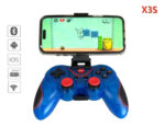 Joystick Inalambrico Bluetooth Pc Gamer Ios Android Premium Azul - Image 5