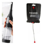 Kit Outdoor: Bidet Portatil Viajes Camping Compacto + Ducha Solar Portatil Resistente Premium