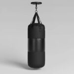 Bolsa De Box 100cm Negra Entrenamiento Fitness Resistente