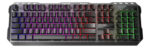 Teclado Retroiluminado Para Gamers Teclas Iluminadas Noganet Teclado Negro Idioma Español