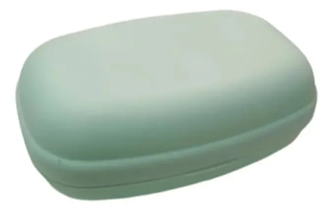 D_NQ_NP_877416-MLA110553545804_052026-F.jpg Jabonera De Plastico 2 Piezas Reforzada Calidad Ramos Mejia Color Verde - Image 1