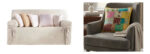 Funda Cubre Sillon De 3 Cuerpos Tela Madras 245 X 245 Cm Crudo
