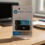 Pack X2 Pendrive Hp V212w 32gb Usb 2.0 Retractil Original