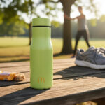 Botella Acero Inoxidable Reutilizable Con Tapa Liviana
