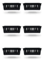 Set X6 Canastos Multiuso Chico Hogar Oficina Organizador