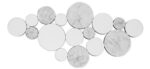 Espejo Decorativo Just Home Collection Circular Plateado 59x120cm