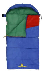 Bolsa De Dormir Infantil Niño Con Motivos + Bolso Resistente Color Azul Izquierdo