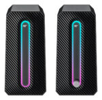 Parlante Havit Sk216 Pc Usb Jack 3.5 Mm Luces Rgb Negro - Image 2