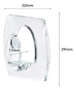 Gancho De Plastico X6 Unidades Command 3m Calidad Premium Color Transparente - Image 2