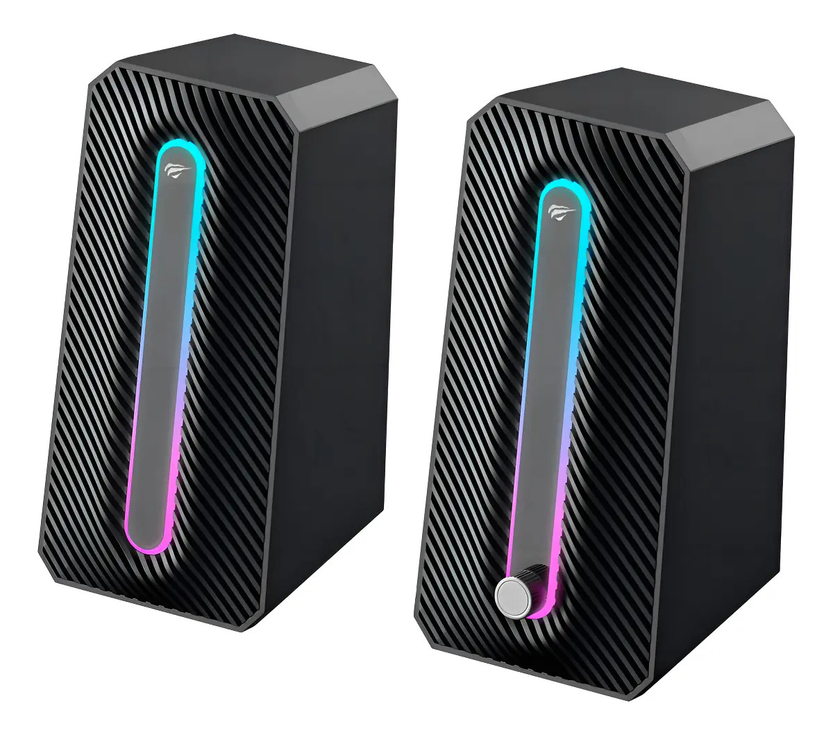 D_NQ_NP_790517-MLA96664516834_112025-F.jpg Parlante Havit Sk216 Pc Usb Jack 3.5 Mm Luces Rgb Negro - Image 1