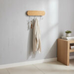 Mini Perchero Bamboo 3 Ganchos Para Pared Multiuso - Image 3
