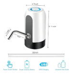 Dispenser De Agua Automatica Portatil Para Bidon De Agua Color Negro - Image 2