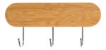 Mini Perchero Bamboo 3 Ganchos Para Pared Multiuso - Image 2