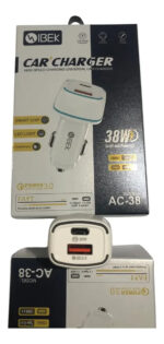 Cargador Auto 12v Universal Usb A Usb C Carga Rapida - Image 4
