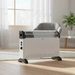 Calefactor convector eléctrico estufa panel 2000w Winco W182 color Blanco - Image 5