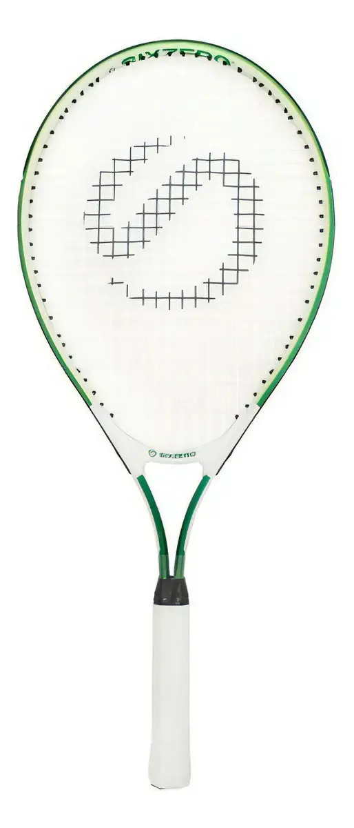 D_NQ_NP_649919-MLA99527547862_122025-F.jpg Raqueta Tenis Sixzero Junior 3 Niños 9-10 Años Aluminio Verde Verde/blanco L00 - Image 1