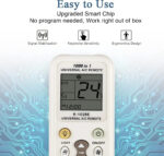 Control Remoto Universal Aire Acondicionado Todas Las Marcas Blanco - Image 2
