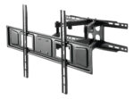 Soporte Tv Kolke Kvs-591 Doble Brazo Articulado 37 A 80 Pulgadas Negro - Image 2