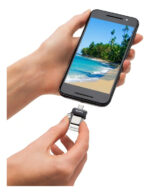 Pendrive Duo Dual Drive 128gb Celular Otg Usb 3.0 + Micro - Imagen 7