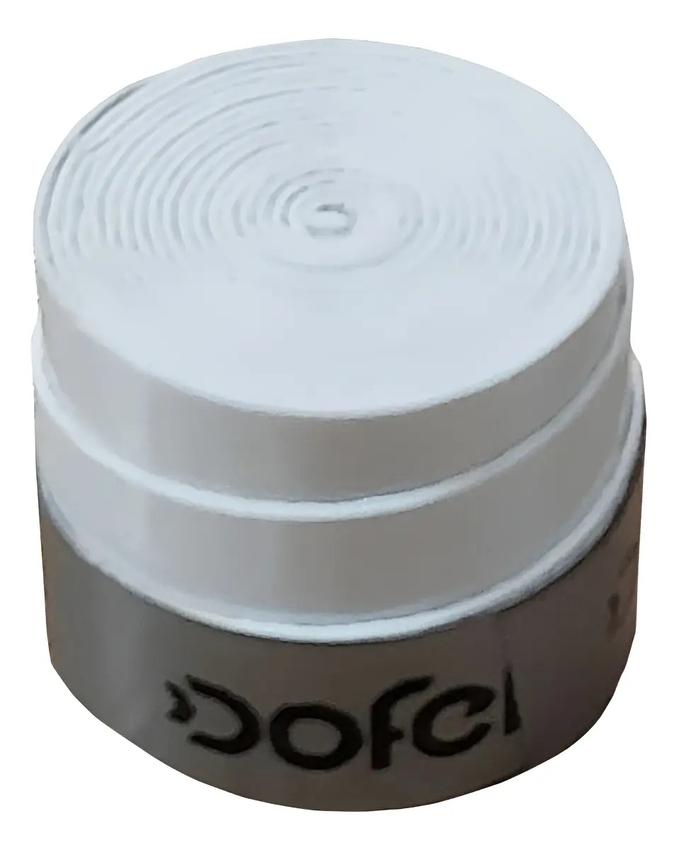 D_NQ_NP_823939-MLA94447332872_102025-F.jpg Cubre Grip Tenis Padel Dofen Liso Antidelizante Overgrip Color Blanco - Image 1