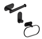 Set Accesorios De Baño Adhesivo 3 Piezas Calidad Premium
