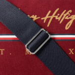 Bolso De Viaje Tommy Hilfiger York Tela Reforzada Roja Rojo Lisa - Imagen 3