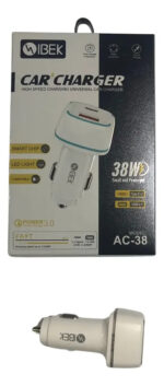 Cargador Auto 12v Universal Usb A Usb C Carga Rapida - Image 2