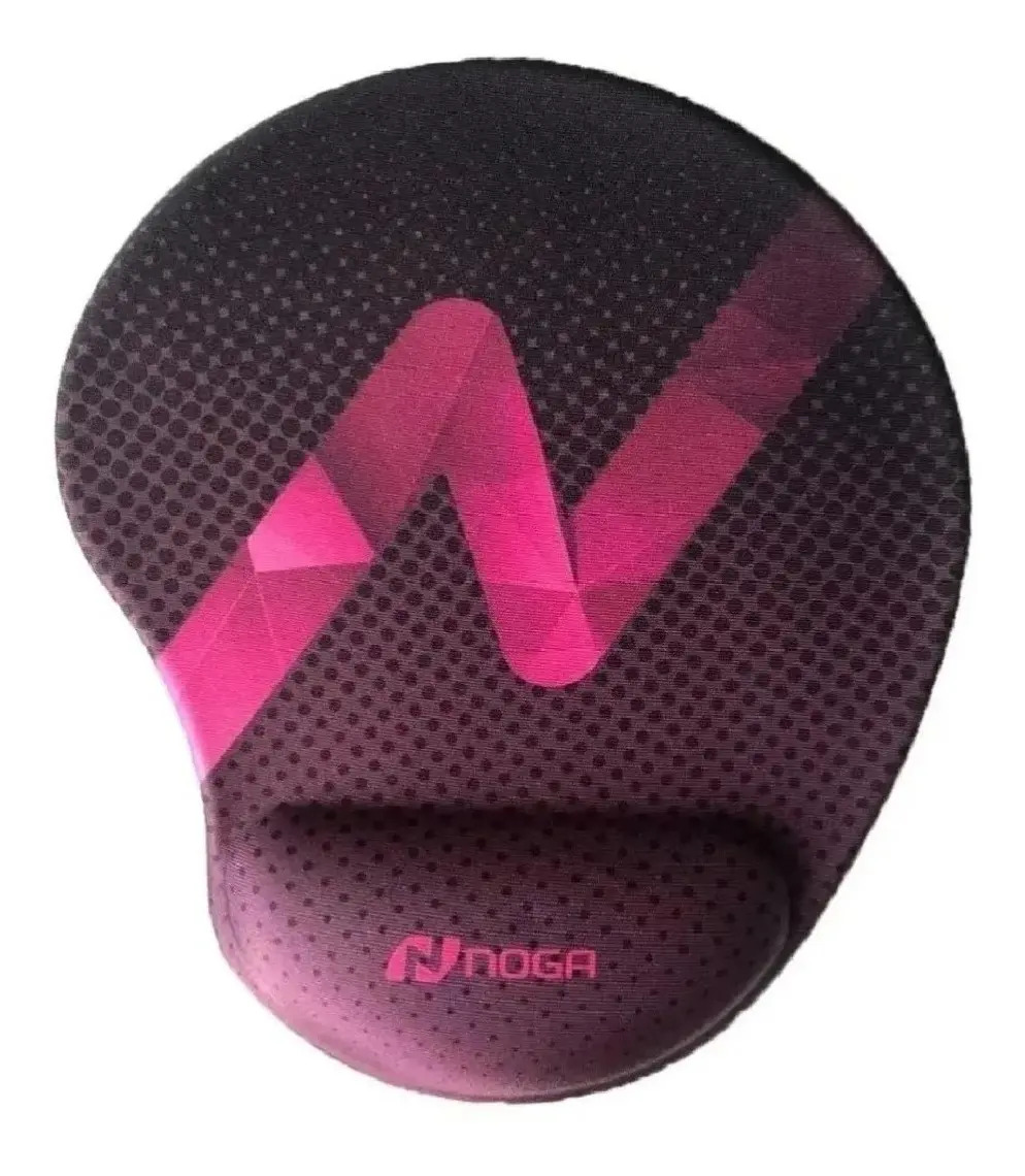 D_NQ_NP_922711-MLA91553480638_092025-F.jpg Mouse Pad Apoya Muñeca Con Gel Antideslizante Tela Noga 3d E Color Rosa - Image 1