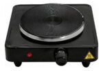 Anafe Electrico 1 Hornalla Cocina Portatil Liviana Compacta - Image 2