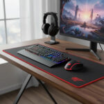 Mouse Pad Gamer Xl Para Teclado Y Mouse Antideslizante - Image 2