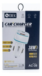 Cargador Auto 12v Universal Usb A Usb C Carga Rapida