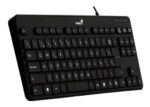 Teclado Genius Luxemate 110 Compacto Usb Español Tecla Ñ Negro Español Latinoamericano
