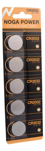 Pila Noga Cr2032 Litio 3v Boton Blister 5 Unidades
