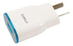 Cargador Telefono Celular 1 Puerto Usb 2.1a Pared Enchufe Blanco - Imagen 2