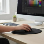 Mouse Pado Con Apoyo Muñeca Ergonomico Ideal Home Office - Imagen 2