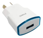 Cargador Telefono Celular 1 Puerto Usb 2.1a Pared Enchufe Blanco