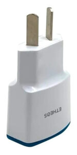 Cargador Telefono Celular 1 Puerto Usb 2.1a Pared Enchufe Blanco - Imagen 3