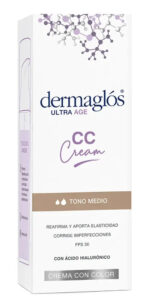 Crema Dermaglos Ultra Age Cc Cream Tono Medio Piel Sensible - Imagen 7