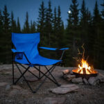 Silla Camping Plegable Ideal Playa Jardin Exterior - Imagen 4