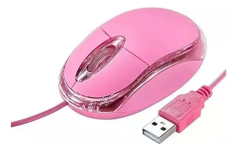 D_NQ_NP_642426-MLA99843473643_112025-F.jpg Mouse Noga Ng-611u Rosa Rosa Chicle - Imagen 1