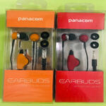 Auriculares Panacom de Cable con Micrófono y Sonido Premium en Color Rojo - Imagen 2