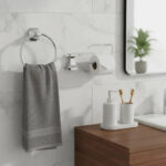Kit Accesorios Baño Sensi D Acqua Roma Metal 3 Piezas - Imagen 6