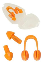 Set Protector De Oido + Nariz Ideal Natacion Compacto