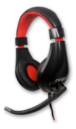 Auriculares Gamer Noga Stormer Ng-8620 Negro Y Rojo Negro/rojo