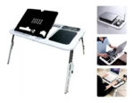 Mesa Portatil Para Notebook Netbook 2 Cooler Base Mouse Pad Premium - Imagen 3